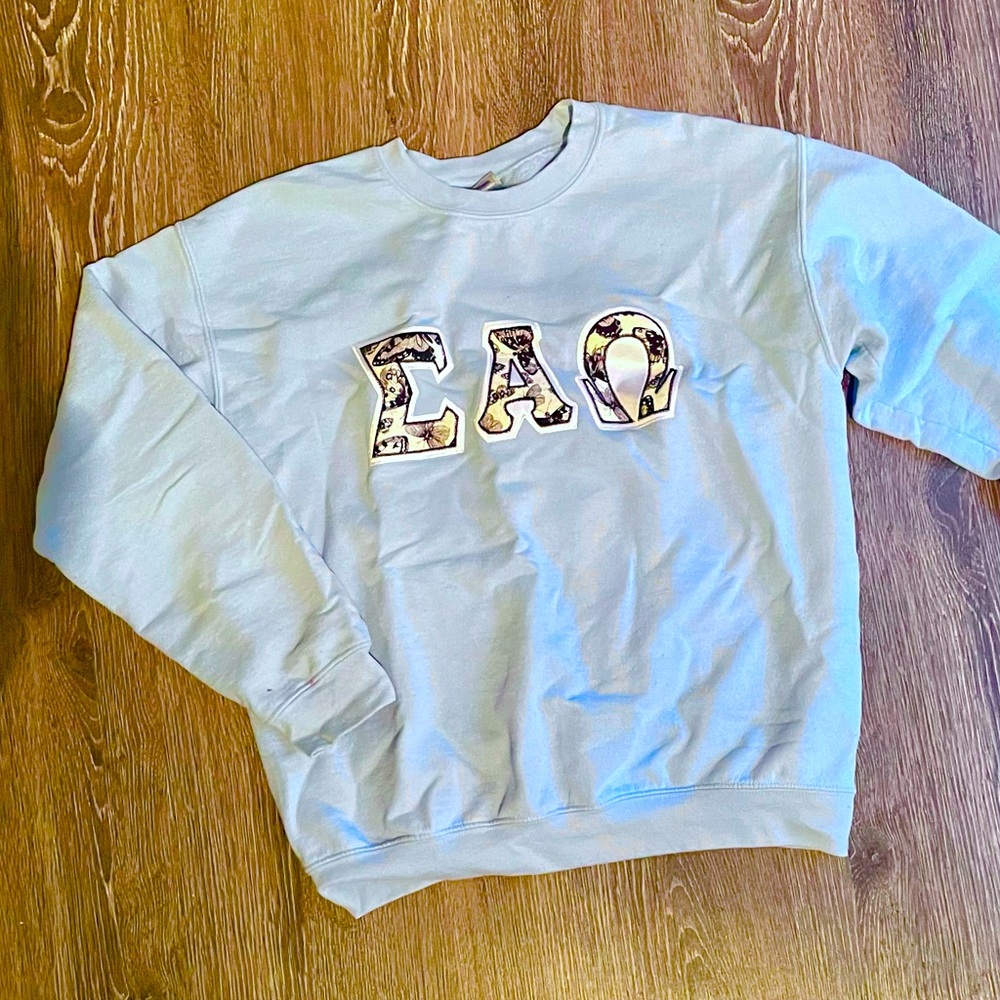 Sigma Alpha Omega SAO sweatshirt crew neck